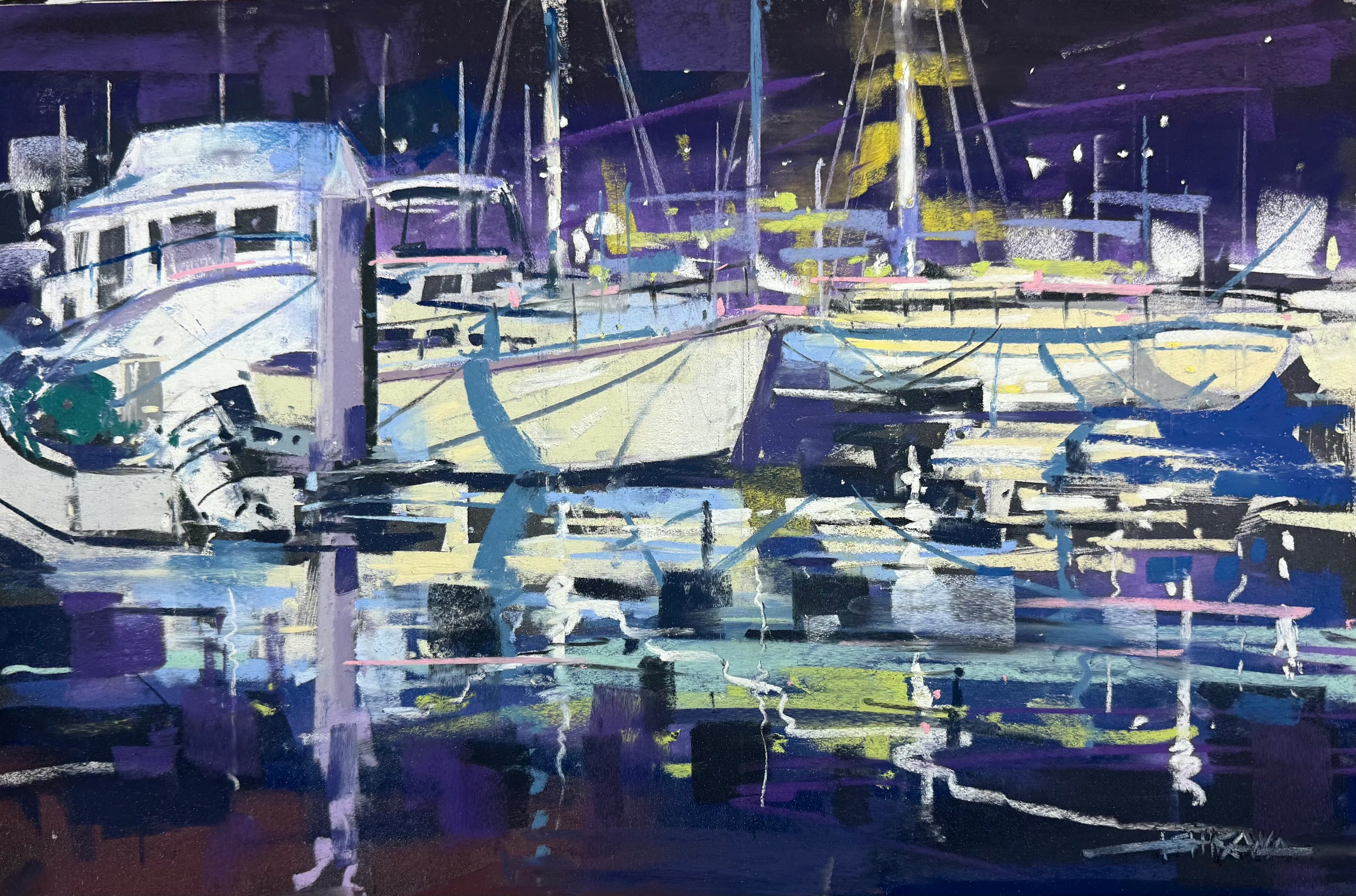 yachts aglow